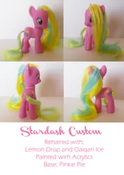 Size: 2480x3508 | Tagged: safe, artist:amenoo, derpibooru import, stardash, pony, brushable, custom, irl, photo, solo, toy