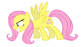 Size: 10000x5714 | Tagged: absurd resolution, artist:gen-jack-oneill, derpibooru import, fluttershy, safe, simple background, transparent background, vector