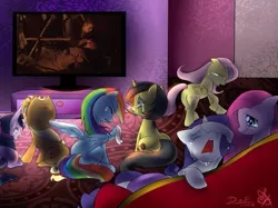 Size: 667x499 | Tagged: anakin skywalker, applejack, derpibooru import, exploitable meme, fluttershy, mane six, meme, oc, oc:pauly sentry, pinkie pie, rainbow dash, rarity, sad movie meme, safe, shmi skywalker, star wars, twilight sparkle