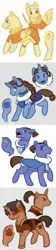 Size: 596x2676 | Tagged: aang, artist:jayrockin, avatar the last airbender, derpibooru import, katara, ponified, safe, sokka, zuko