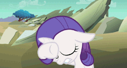 Size: 700x372 | Tagged: animated, derpibooru import, edit, edited screencap, female, filly, filly rarity, floppy ears, hornjob, implied foalcon, out of context, rarity, safe, screencap, solo, the cutie mark chronicles, younger