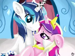 Size: 640x480 | Tagged: artist:silvercommando, cute, cutedance, daaaaaaaaaaaw, derpibooru import, female, male, princess cadance, safe, shining adorable, shining armor, shiningcadance, shipping, straight