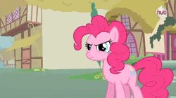 Size: 480x268 | Tagged: animated, magic duel, no mouth, no nose, pinkie pie, safe, screencap