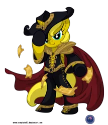 Size: 3100x3600 | Tagged: safe, artist:template93, derpibooru import, oc, oc:ticket, unofficial characters only, alicorn, pony, alicorn oc, bipedal, clothes, crossover, league of legends, lol, simple background, solo, transparent background, twisted fate