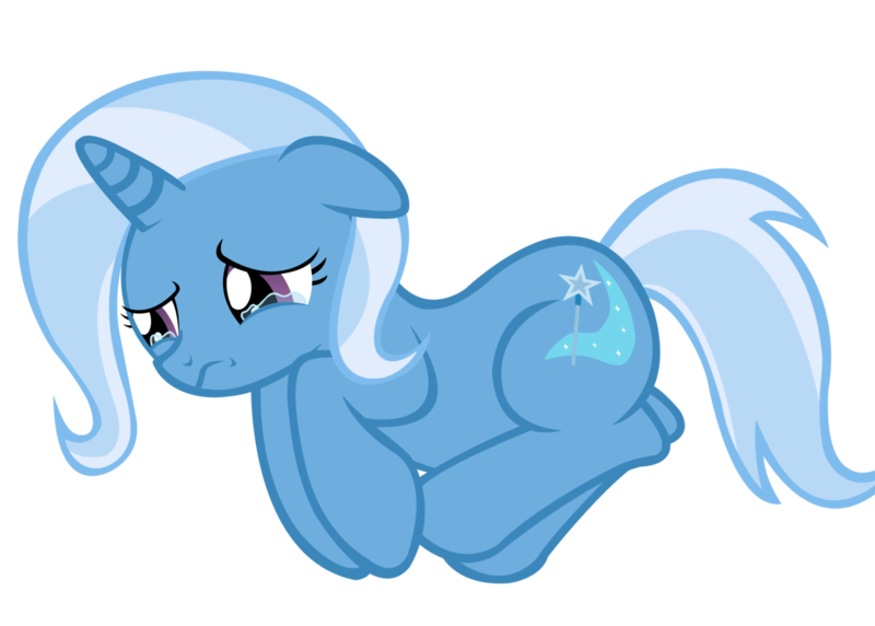 Size: 1280x915 | Tagged: dead source, safe, artist:sofunnyguy, derpibooru import, trixie, pony, unicorn, crying, female, mare, sad, simple background, solo, transparent background, vector