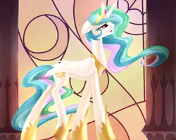 Size: 1125x897 | Tagged: artist:aurarrius, derpibooru import, princess celestia, safe, solo