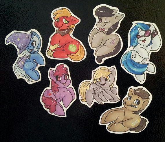 Size: 570x490 | Tagged: safe, derpibooru import, berry punch, berryshine, big macintosh, derpy hooves, doctor whooves, octavia melody, time turner, trixie, vinyl scratch, earth pony, pegasus, pony, unicorn, :p, berrybetes, chibi, cute, cutie mark, derpabetes, diatrixes, doctorbetes, female, hooves, horn, irl, macabetes, magnet, male, mare, merchandise, mouth hold, photo, raised hoof, smiling, stallion, tavibetes, tongue out, vinylbetes, wink