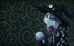Size: 1280x800 | Tagged: artist:r perils, ask ipsywitch, costume, derpibooru import, nightmare night, oc, oc:ipsywitch, safe, solo, unofficial characters only