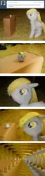 Size: 792x3074 | Tagged: safe, artist:eratosofcyrene, derpibooru import, derpy hooves, pegasus, pony, askplushderpy, chubbie, female, irl, mare, photo, plush derpy, plushie, recursion