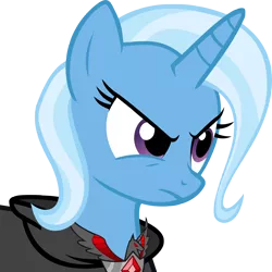 Size: 5000x5000 | Tagged: safe, artist:racefox, derpibooru import, trixie, pony, unicorn, absurd resolution, alicorn amulet, female, mare, simple background, solo, transparent background, vector