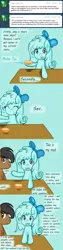 Size: 599x2391 | Tagged: safe, artist:freefraq, derpibooru import, oc, oc:shiny slime, unofficial characters only, goo pony, original species, ask, slime, tumblr