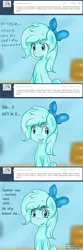 Size: 700x2099 | Tagged: safe, artist:freefraq, derpibooru import, oc, oc:shiny slime, unofficial characters only, goo pony, original species, ask, slime, tumblr