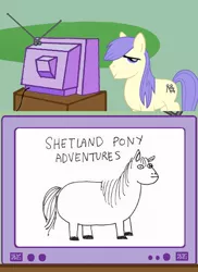 Size: 400x550 | Tagged: derpibooru import, exploitable meme, hark a vagrant, meme, safe, shetland pony, shortround, tv meme