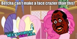 Size: 623x318 | Tagged: doc louis, edit, edited screencap, exploitable meme, face crazier than this meme, fluttershy, meme, pinkie blind, pinkie pie, punch out, rarity, roflbot, safe, screencap, too many pinkie pies