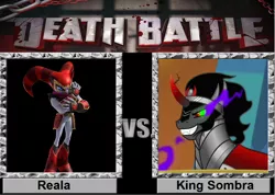 Size: 982x700 | Tagged: death battle, derpibooru import, king sombra, meme, nights, nights into dreams, reala, safe