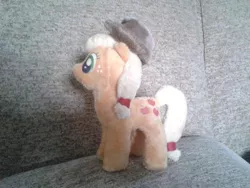 Size: 570x428 | Tagged: safe, artist:emii234, derpibooru import, applejack, pony, irl, photo, plushie, solo