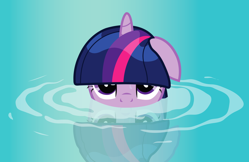 Size: 5730x3720 | Tagged: absurd resolution, artist:joemasterpencil, derpibooru import, magic duel, safe, solo, twilight sparkle, vector, water, wet mane