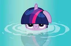 Size: 5730x3720 | Tagged: absurd resolution, artist:joemasterpencil, derpibooru import, magic duel, safe, solo, twilight sparkle, vector, water, wet mane