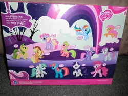 Size: 1600x1200 | Tagged: applejack, blind bag, dainty daisy, derpibooru import, hasbro, irl, kiwi tart, official, periwinkle, photo, pick-a-lily, pick-a-lily is a lion, pinkie pie, pony power, rainbow dash, rainbow swirl, recolor, safe, seascape (g4), star dasher, toy, twilight is a lion, waterfire