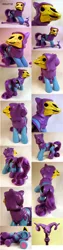 Size: 1108x4422 | Tagged: artist:woosie, custom, derpibooru import, he-man, irl, photo, ponified, safe, skeletor