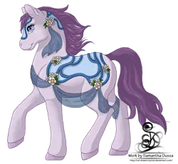 Size: 800x740 | Tagged: artist:sd-dreamcrystal, brilliant blossoms, female, g1, mare, merry go round pony, safe, simple background, solo, transparent background