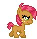 Size: 74x78 | Tagged: adorababs, animated, artist:anonycat, babs seed, cute, derpibooru import, desktop ponies, female, filly, foal, pixel art, safe, simple background, solo, sprite, transparent background