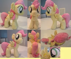 Size: 4972x4088 | Tagged: safe, artist:mylittlezombie, derpibooru import, fluttershy, pony, absurd resolution, filly, irl, photo, plushie, solo
