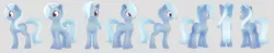 Size: 3700x728 | Tagged: safe, artist:egophiliac, derpibooru import, trixie, pony, unicorn, 3d, female, mare, solo