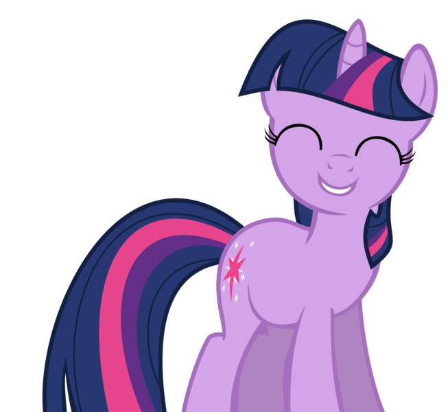 Size: 6000x5511 | Tagged: safe, artist:eipred, derpibooru import, twilight sparkle, one bad apple, absurd resolution, eyes closed, happy, simple background, smiling, solo, transparent background, vector