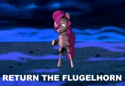 Size: 349x240 | Tagged: 3d, courage the cowardly dog, crossover, derpibooru import, king ramses, nightmare fuel, parody, pinkie pie, safe, solo, uncanny valley