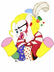 Size: 1250x1661 | Tagged: artist:igotastewgoing, crossover, derpibooru import, final fantasy, final fantasy vi, kefka palazzo, pinkie pie, safe, this will end in tears