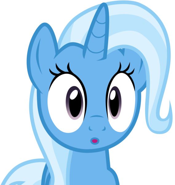 Size: 4425x4667 | Tagged: safe, artist:flutterrainbow, derpibooru import, trixie, pony, unicorn, absurd resolution, bust, female, mare, portrait, simple background, solo, transparent background, vector