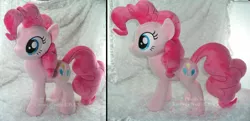 Size: 900x435 | Tagged: safe, artist:hystree, derpibooru import, pinkie pie, pony, irl, photo, plushie, solo