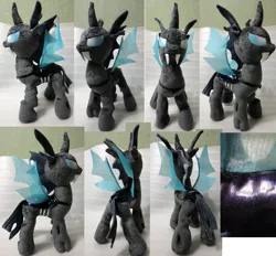 Size: 2689x2500 | Tagged: artist:rens-twin, changeling, derpibooru import, irl, photo, plushie, safe, solo