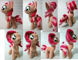 Size: 2589x2000 | Tagged: safe, artist:rens-twin, derpibooru import, babs seed, pony, covering, irl, photo, plushie, solo