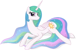 Size: 5000x3320 | Tagged: absurd resolution, artist:alexiy777, derpibooru import, princess celestia, prone, safe, solo