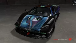 Size: 1280x720 | Tagged: car, forza motorsport 4, itasha, queen chrysalis, safe, ssc ultimate aero