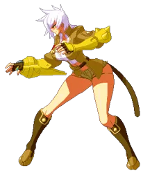 Size: 324x353 | Tagged: blazblue, bullet, chrono phantasma, derpibooru import, gilda, humanized, recolor, safe, sprite