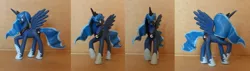 Size: 1500x424 | Tagged: safe, artist:atelok, derpibooru import, princess luna, pony, custom, irl, photo, solo, toy