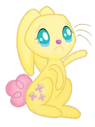 Size: 1500x2000 | Tagged: artist:legeden, bunnified, bunnyshy, derpibooru import, fluttershy, rabbit, safe, species swap