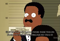 Size: 929x633 | Tagged: barely pony related, cleveland brown, derpibooru import, letter, mugshot, name, names, pony reference, reference, safe, when you see it