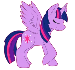 Size: 700x650 | Tagged: safe, artist:pasteldragon, derpibooru import, twilight sparkle, twilight sparkle (alicorn), alicorn, pony, female, mare, simple background, solo, spread wings, transparent background, vector, wings