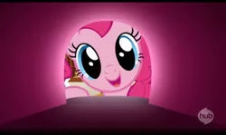 Size: 588x350 | Tagged: safe, derpibooru import, screencap, pinkie pie, wonderbolts academy, exploitable meme, fourth wall, mailbox