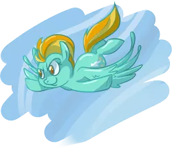 Size: 878x754 | Tagged: artist needed, derpibooru import, flying, lightning dust, safe, solo, wonderbolts academy