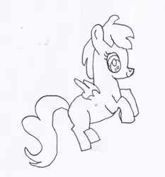 Size: 784x840 | Tagged: artist:flikaline, derpibooru import, filly, peachy petal, safe, sketch