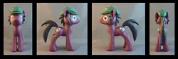 Size: 1194x400 | Tagged: safe, artist:krowzivitch, derpibooru import, oc, unofficial characters only, pony, custom, irl, photo, sculpture, solo, toy