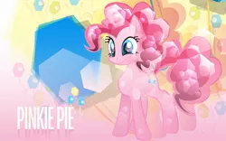 Size: 1680x1050 | Tagged: artist:memoneo, crystallized, derpibooru import, pinkie pie, pixiv, safe, solo, wallpaper