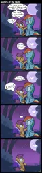 Size: 1324x5343 | Tagged: safe, artist:mrbastoff, derpibooru import, princess luna, rainbow dash, scootaloo, alicorn, pegasus, pony, sleepless in ponyville, ..., absurd resolution, comic, eye contact, eyes closed, female, filly, frown, glowing eyes, grin, helmet, hug, lesbian, lidded eyes, looking at each other, luna the shipper, mare, moon, night, now kiss, open mouth, parody, scene parody, scootadash, scootalove denied, shipper on deck, shipping, shocked, silhouette, sitting, smiling, speech bubble, spread wings, stars, trolluna, wide eyes, winghug, wings