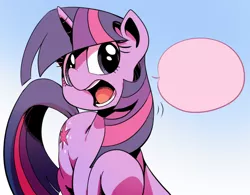 Size: 670x523 | Tagged: artist:sunibee, derpibooru import, exploitable, safe, solo, speech bubble, template, twilight sparkle