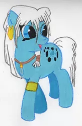 Size: 854x1309 | Tagged: artist:iamallyballybee, atlantis, atlantis: the lost empire, derpibooru import, disney, heart of atlantis, kida, ponified, safe